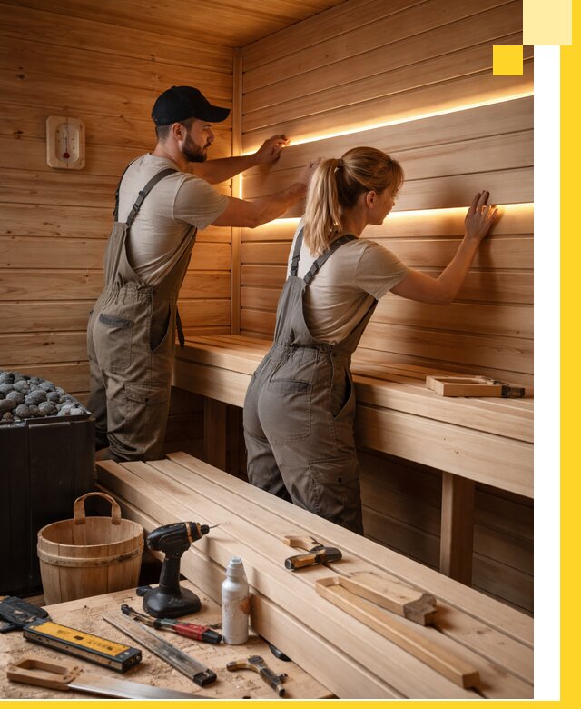 Дизайн саун и бань под ключ с индивидуальным проектом в Арсеньеве