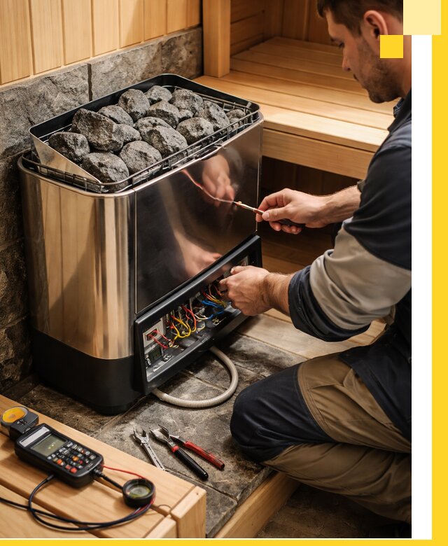 Продажа и установка электрокаменок для саун в Арсеньеве