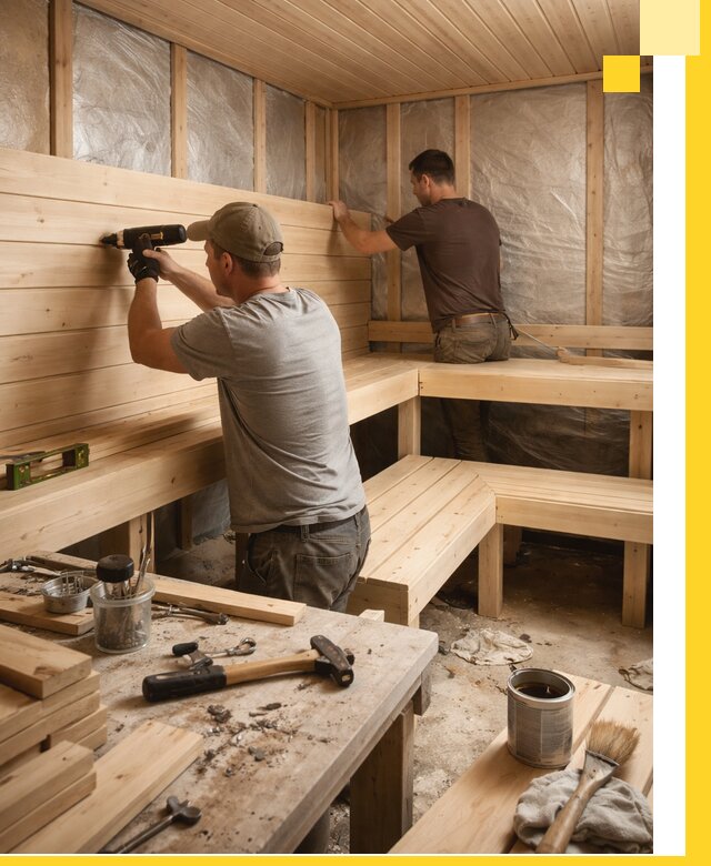 Профессиональная отделка бань и саун под ключ в Арсеньеве