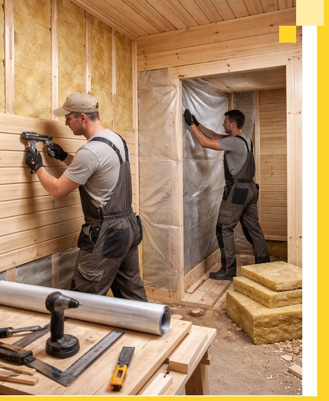 Бани под ключ в Арсеньеве с проектом и полным монтажом