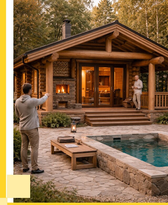 Проекты бань и хамам в Арсеньеве от 25700 р. | ЭриданРсн