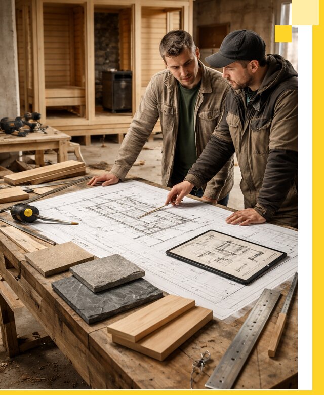 Проекты бань под ключ и планы строительства в Арсеньеве