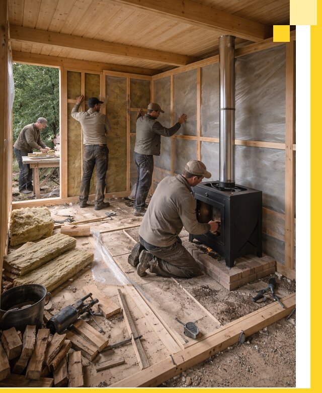 Профессиональный монтаж бань под ключ в Арсеньеве для дома