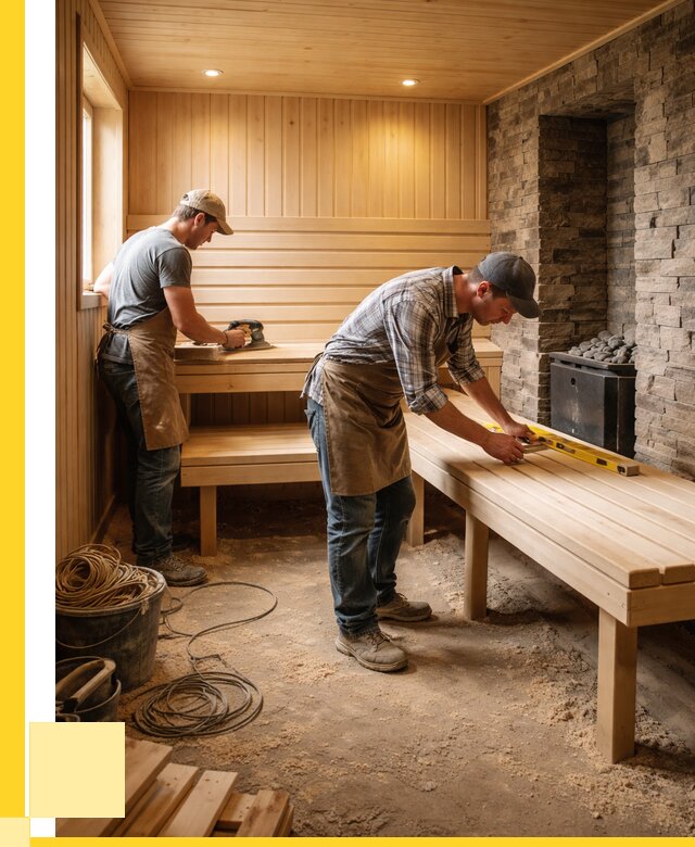 Отделка бани в Арсеньеве: внутренняя отделка от 3084 р. | ЭриданРсн