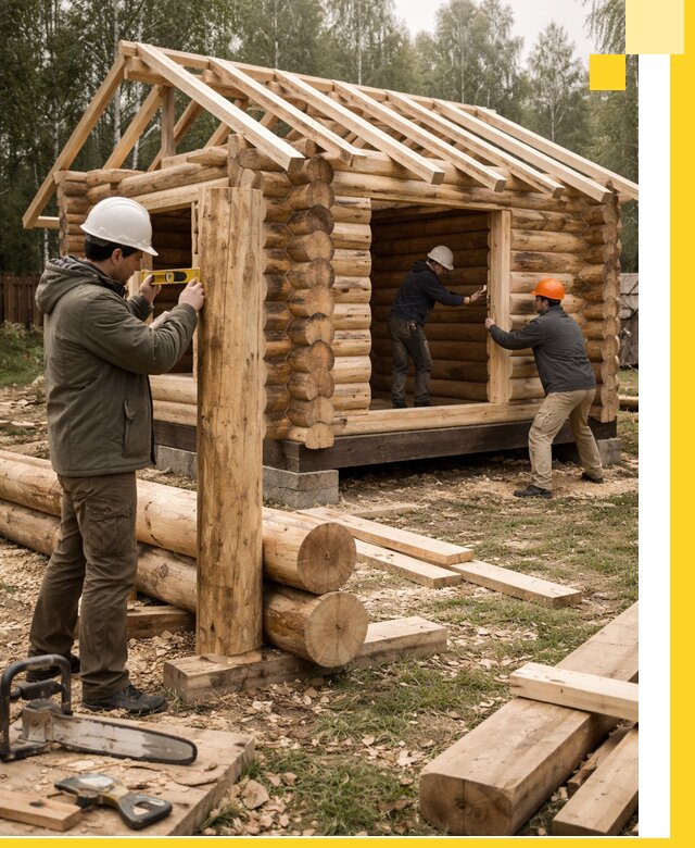 Строительство бань для дачи под ключ в Арсеньеве с доставкой и монтажом