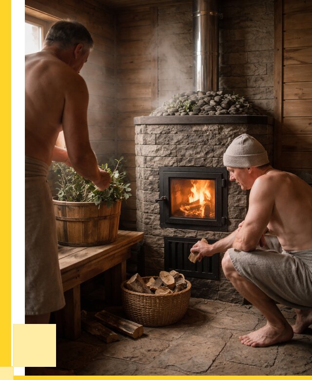 Банные печи под ключ в Арсеньеве от 46260 р. | ЭриданРсн кирпичная