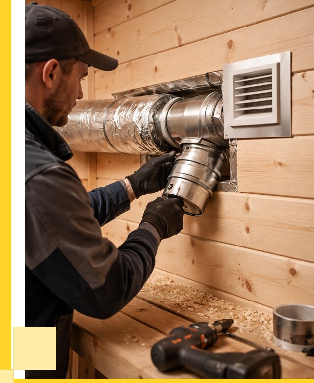 Монтаж вентиляции бани в Арсеньеве от 12336 р. | ЭриданРсн