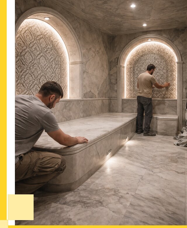 Турецкие бани под ключ в Арсеньеве от 257000 р. | ЭриданРсн