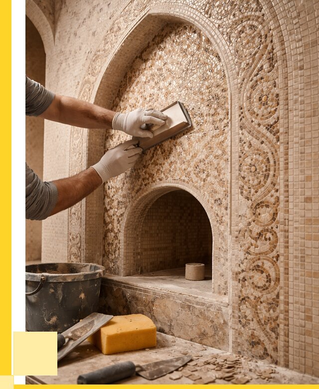 Мозаика для хамама в Арсеньеве под ключ от 5140 р. | ЭриданРсн